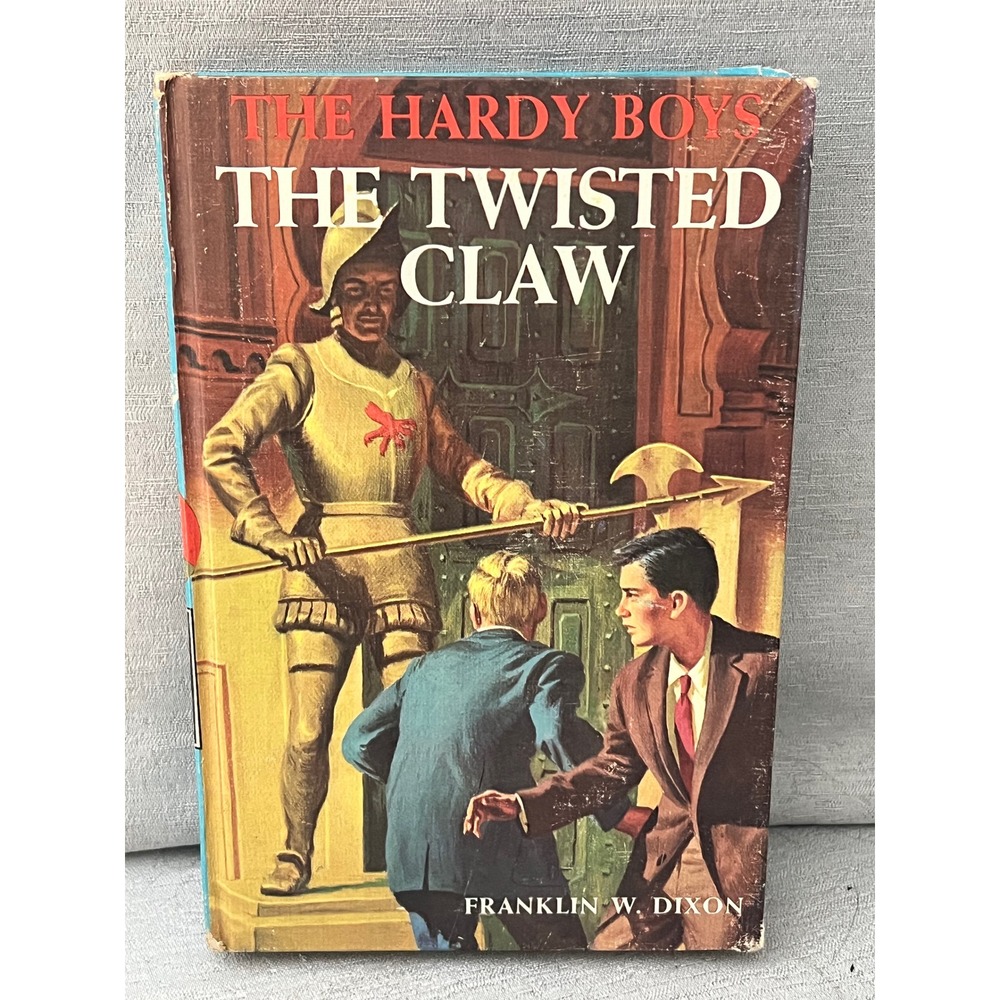 Hardy Boys The Twisted Claw #18 Franklin W Dixon Grosset & Dunlap Vintage Book